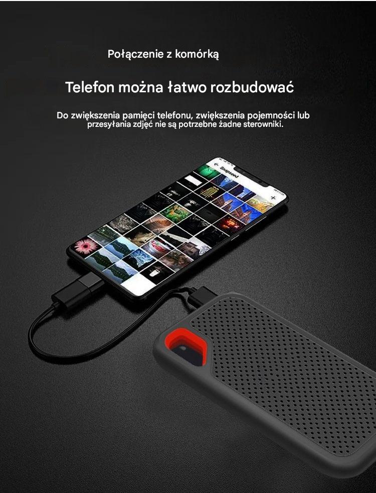 【Ostatni dzień 🔥50% zniżki】💥【64TB】 Szybki, mobilny dysk twardy o dużej pojemności - USB3.2
