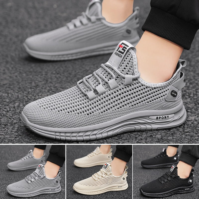 Męskie Sneakersy Sportowe Oddychające Siatkowe Ultra Lekkie Buty Na Bieganie i Codzienne Użytkowanie