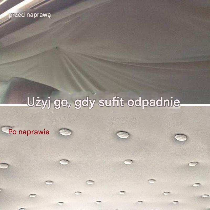 🔥【30% OFF】Pokrycie dachu samochodu odpada. Napraw klamrę mocującą gwoździe. Modyfikacja i renowacja wnętrza samochodu pod brodą bez demontażu (zestaw narzędzi montażowych + śrubokręt + ręcznik w zestawie)