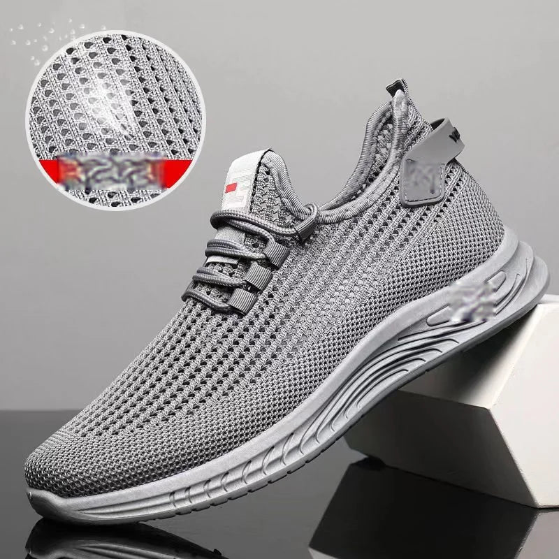 Męskie Sneakersy Sportowe Oddychające Siatkowe Ultra Lekkie Buty Na Bieganie i Codzienne Użytkowanie