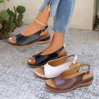 👡 Sandały rzymskie z najwyższej jakości skóry bydlęcej – gruba, anatomiczna podeszwa, szybkie zapięcie na rzep i duże rozmiary 36-43! ☀️✨