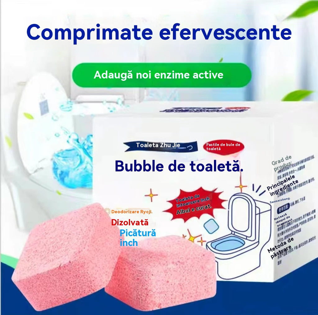 🚽🔥✨【Kup 1, otrzymaj 1 gratis】Nowe tabletki do czyszczenia toalet, silny środek dezodorujący do czyszczenia toalet na osady z moczu, alkohol do czyszczenia toalet