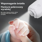 💅 Kup 1 sztukę i otrzymaj 1 za darmo! ✨ Automatyczny pilnik do paznokci (1 sztuka) do bezpiecznej i delikatnej pielęgnacji paznokci 👶