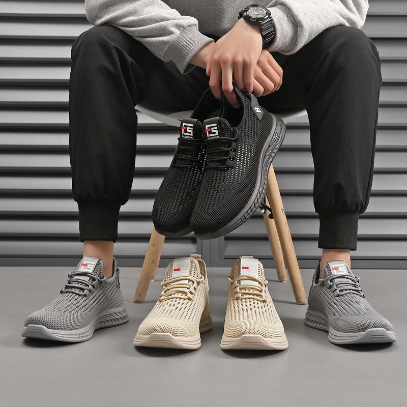 Męskie Sneakersy Sportowe Oddychające Siatkowe Ultra Lekkie Buty Na Bieganie i Codzienne Użytkowanie