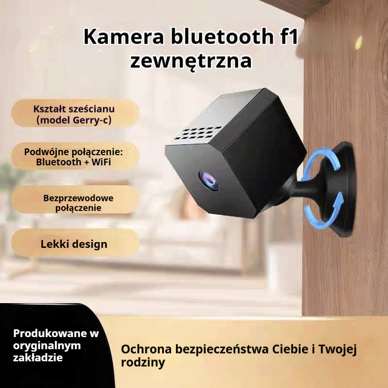 🏠📹🕵️【Bezpośrednia obniżka 100 zł】🔥Mała kwadratowa kamera, HD inteligentna kamera, bezprzewodowy zdalny monitoring domu z obsługą WiFi