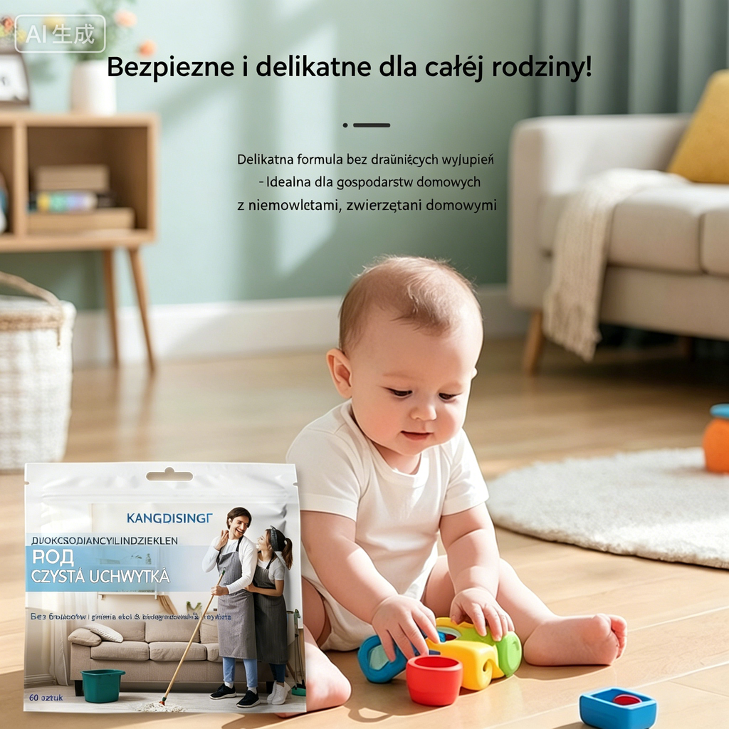 🧹✨ 【240 tabletek】wielofunkcyjne tabletki czyszczące o działaniu antybakteryjnym i dezodoryzującym | Nadają się do podłóg z twardego drewna, podłóg laminowanych, płytek oraz ścian w kamperach