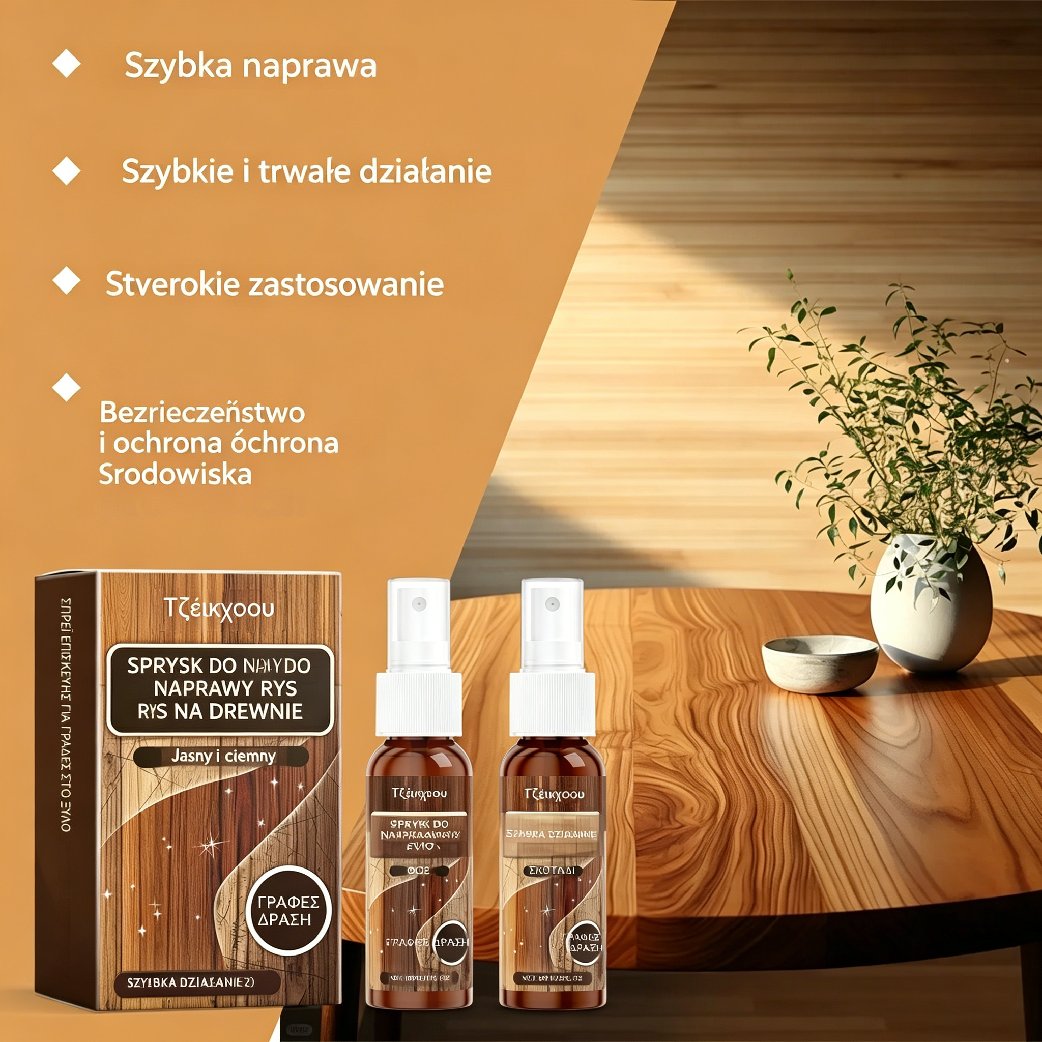 ✨🌳Kup 1, otrzymaj 1 gratis! 💥Środek do czyszczenia i nabłyszczania drewnianych podłóg