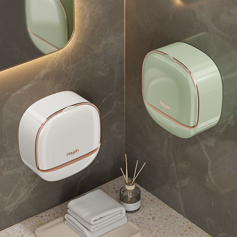 【🎁49% OFF】🧼🫧Bezotworowe, ścienne pudełko na mydło z pokrywką do łazienki