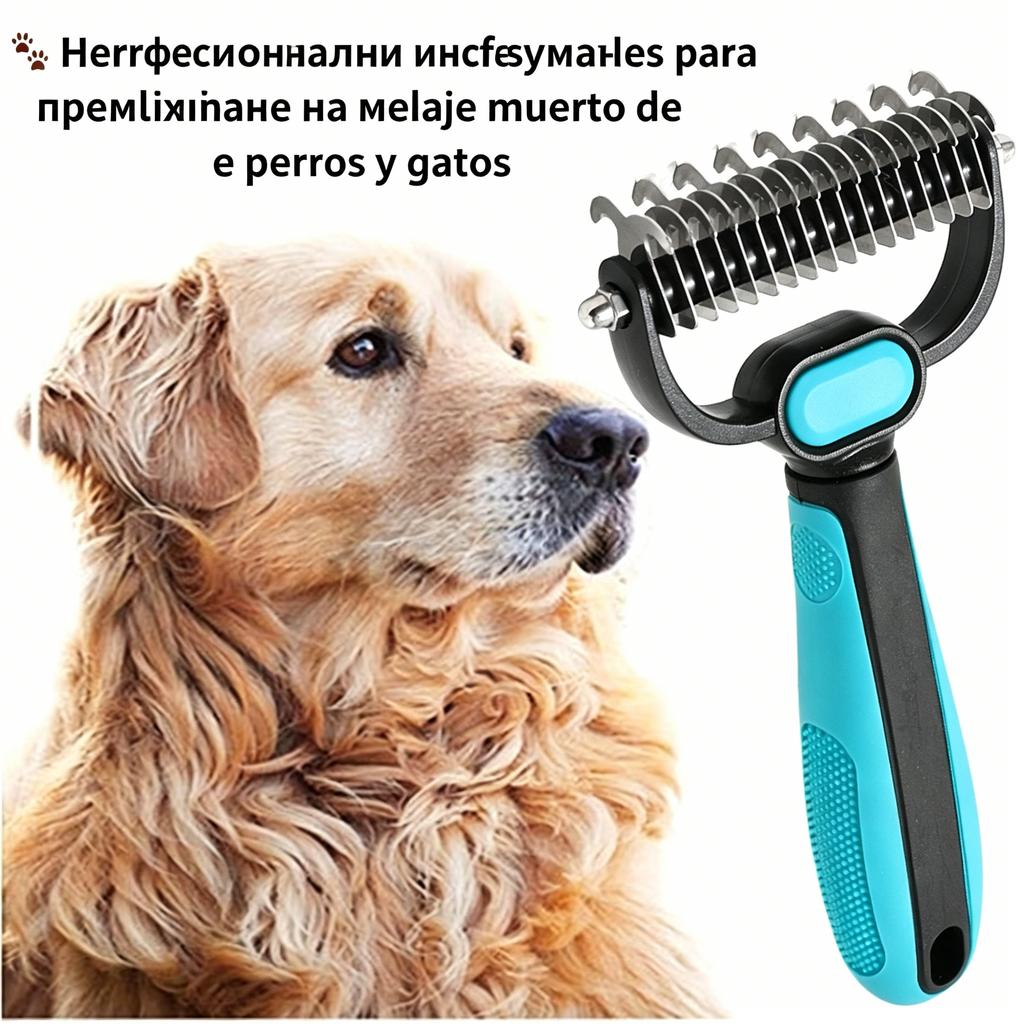 Ostatni dzień promocji! 🐱🐕【Kup 1, drugi gratis】✨ Wielofunkcyjna szczotka 3 w 1 dla zwierząt — czesanie, masaż i czyszczenie w jednym!