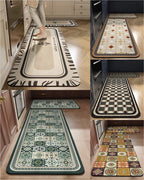 💥【Oferta ograniczona czasowo】【40*60+40*120 cm】Antypoślizgowe i bardzo chłonne maty kuchenne i łazienkowe