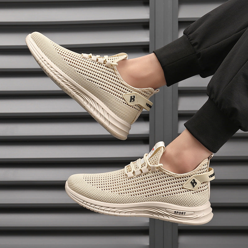 Męskie Sneakersy Sportowe Oddychające Siatkowe Ultra Lekkie Buty Na Bieganie i Codzienne Użytkowanie