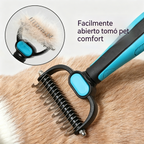 Ostatni dzień promocji! 🐱🐕【Kup 1, drugi gratis】✨ Wielofunkcyjna szczotka 3 w 1 dla zwierząt — czesanie, masaż i czyszczenie w jednym!