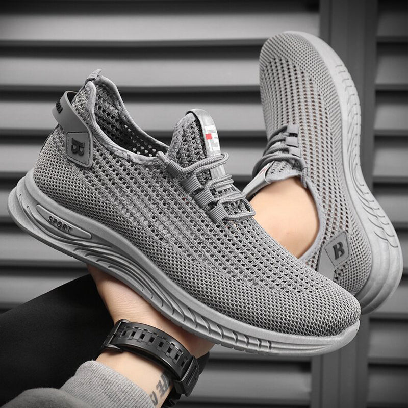 Męskie Sneakersy Sportowe Oddychające Siatkowe Ultra Lekkie Buty Na Bieganie i Codzienne Użytkowanie