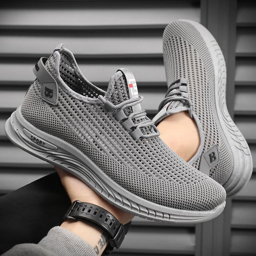 Męskie Sneakersy Sportowe Oddychające Siatkowe Ultra Lekkie Buty Na Bieganie i Codzienne Użytkowanie