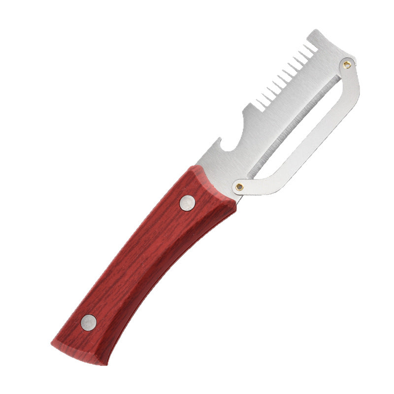 ✅Kup 1 i odbierz 1 gratis 2 sztuki 🧅🔪 Wielofunkcyjna obieraczka kuchenna 3 w 1 Obiera kroi i otwiera butelki🔥