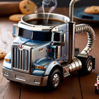 🚛Ręcznie robione kubki do kawy w kształcie ciężarówki