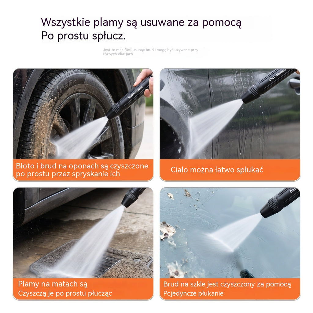 Ostatni dzień z 55% zniżką: 【2 sztuki 99 zł】Pistolet natryskowy wysokociśnieniowy do użytku domowego