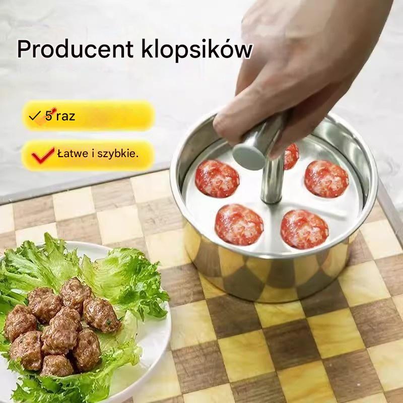 ✨ 【40% OFF】 Urządzenie do robienia klopsików ze stali nierdzewnej
